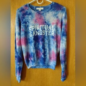 Tie Dye Lightweight Sweatshirt Size S